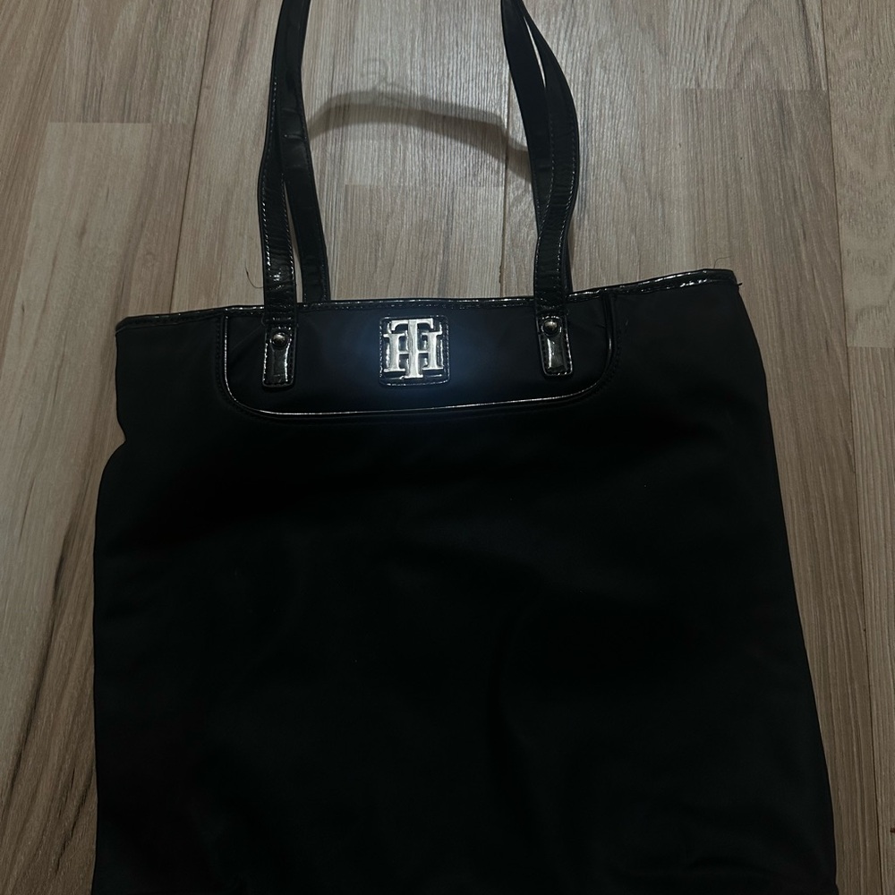 Black Tote Bag tommy hilfiger